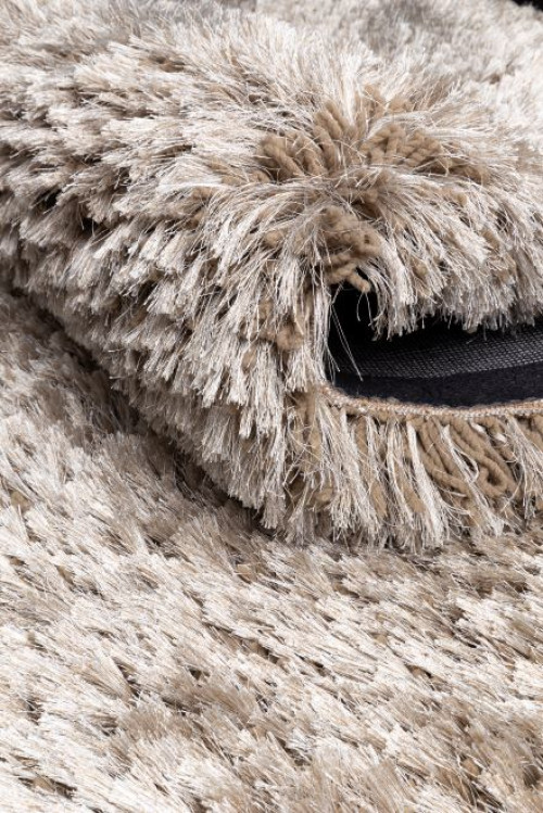 Ligne Pure Adore Luxury Fluffy Rug Taupe